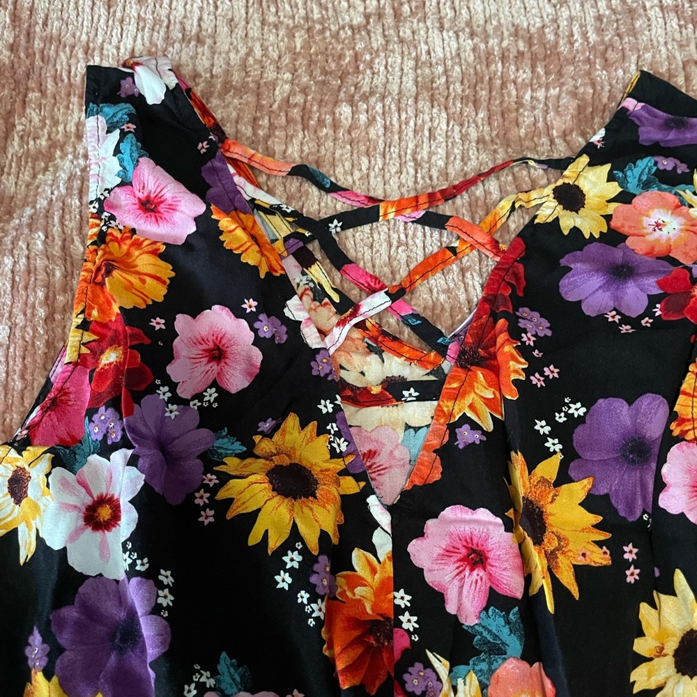 Torrid Floral Tunic Tank